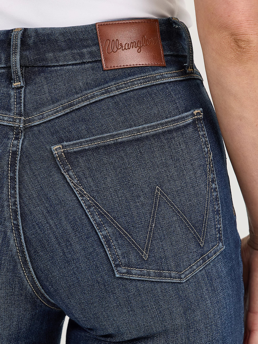 Ladies Wrangler Bespoke High Rise Trouser Jean - 112367600