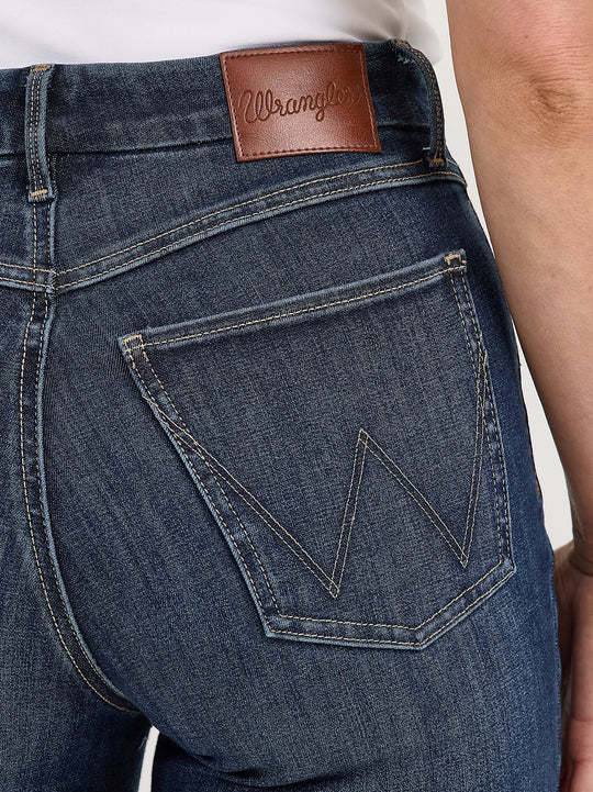 Ladies Wrangler Bespoke High Rise Trouser Jean - 112367600