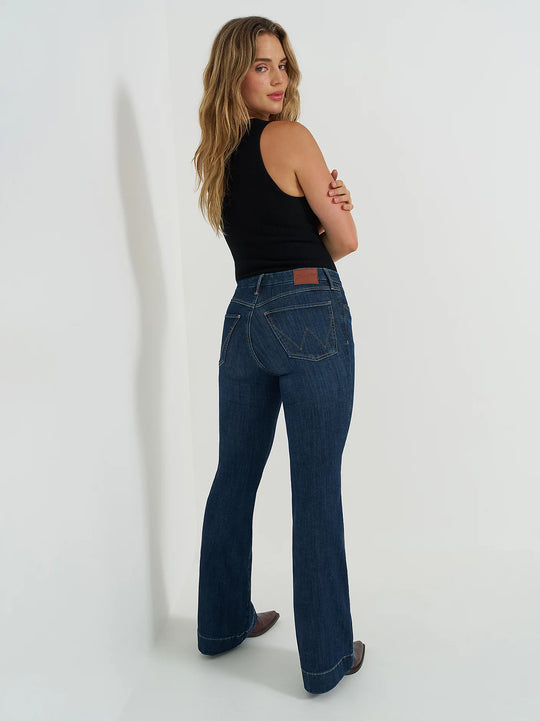 Ladies Wrangler Bespoke High Rise Trouser Jean - 112367600