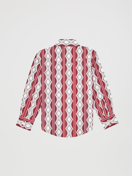 Boys Wrangler Checotah Long Sleeve Shirt - 112367719