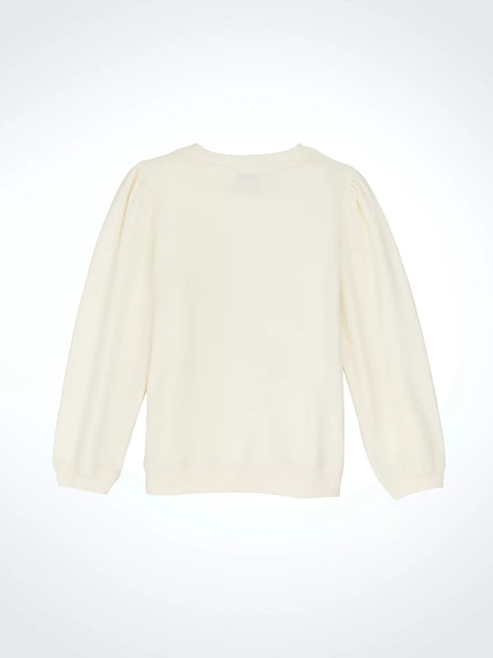 Girl's Wrangler Graphic Puff Sleeve Pullover - 112367890