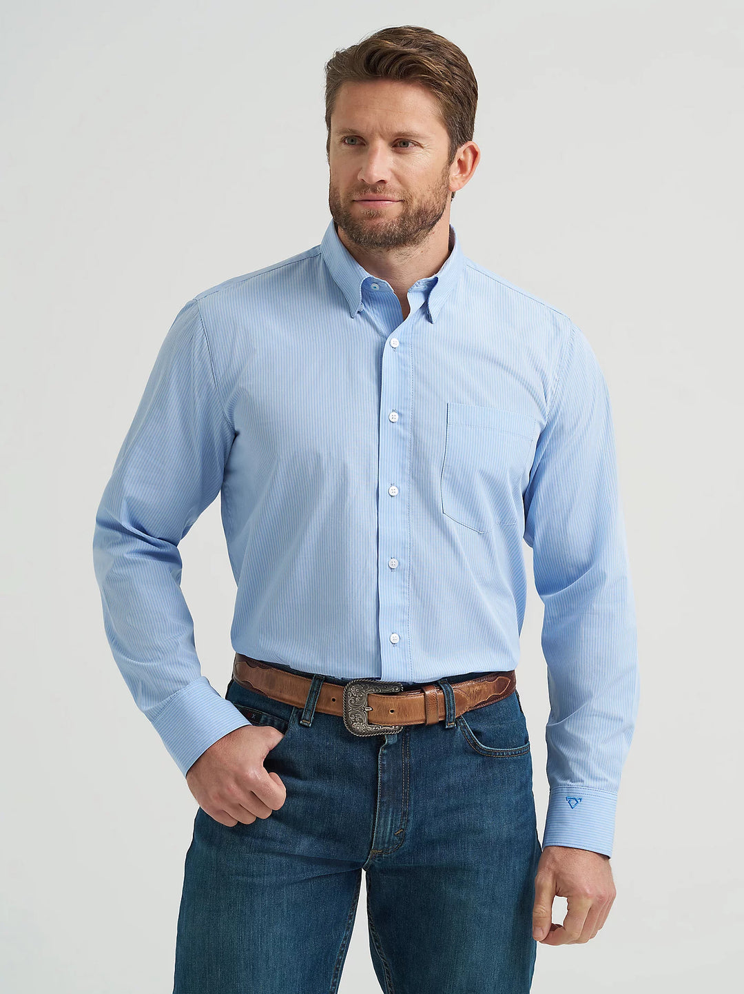 Men's Cody Johnson One Pocket Button Down Shirt - 112368020