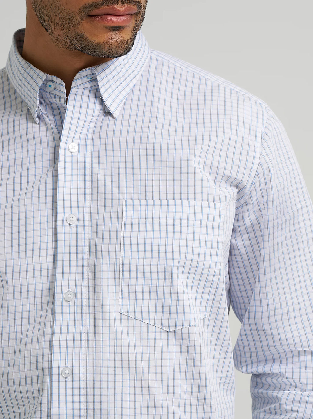 Men's Wrangler Cody Johnson One Pocket Button Down Shirt - 112368021