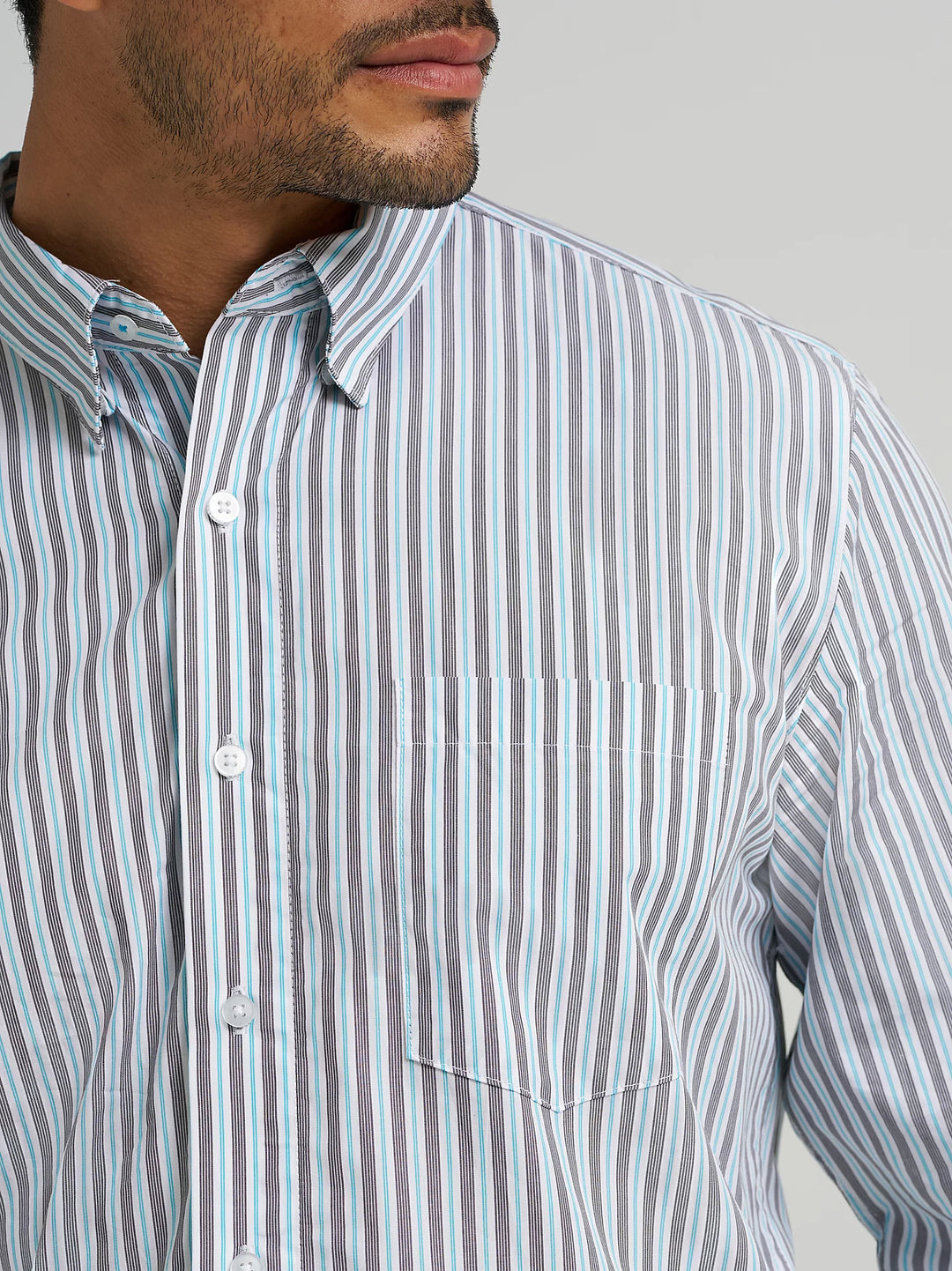 Men's Wrangler Cody Johnson One Pocket Button Down Shirt - 112368042