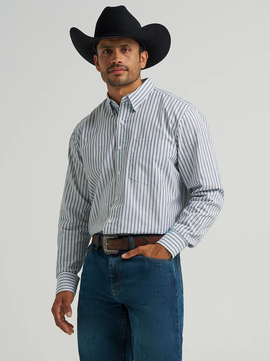 Men's Wrangler Cody Johnson One Pocket Button Down Shirt - 112368042