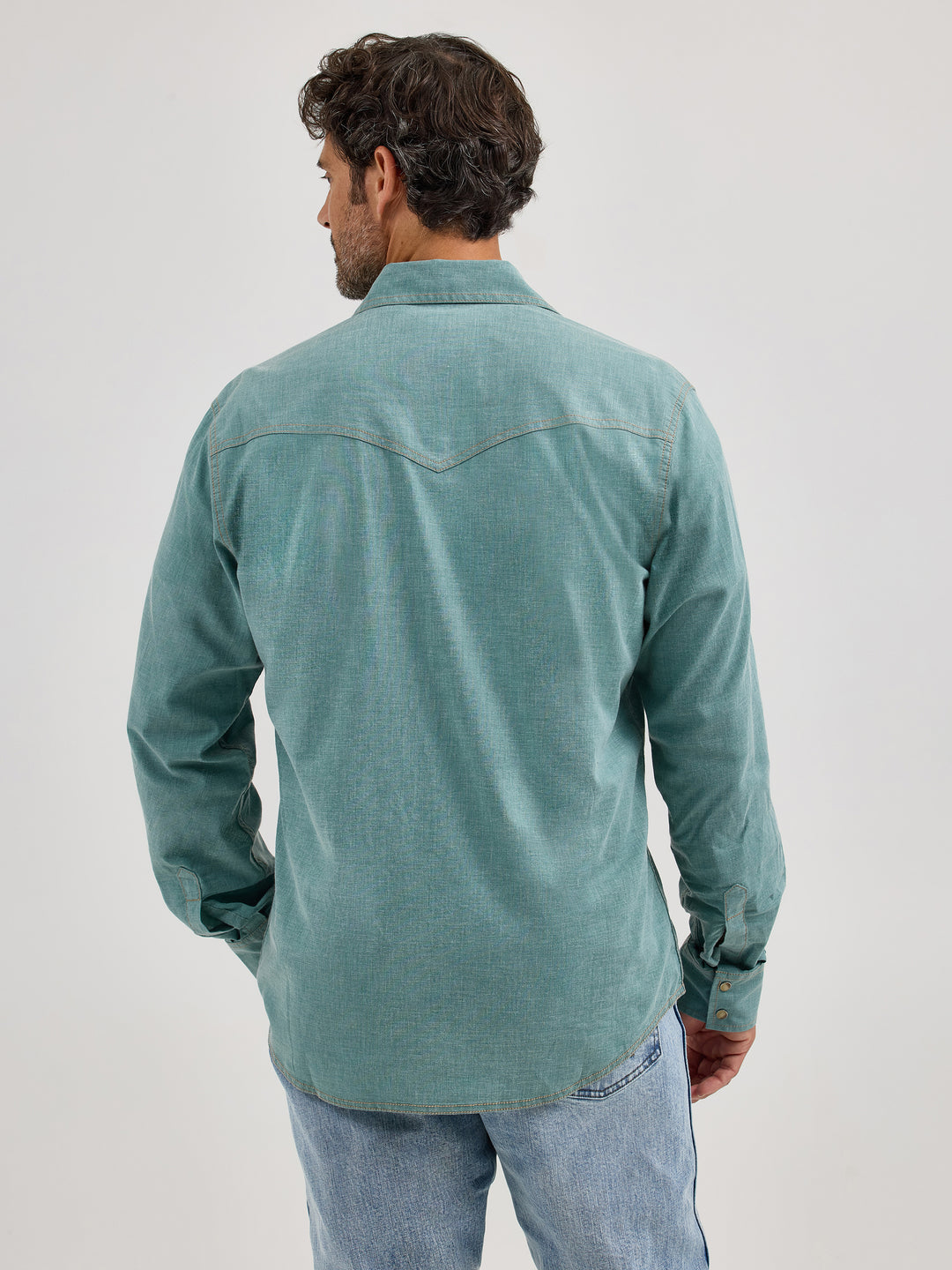 Men's Wrangler Retro® Premium Long Sleeve Shirt - 112368218