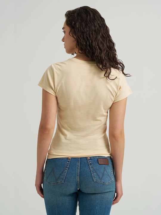 Ladies Wrangler Graphic Shrunken Tee - 112368860