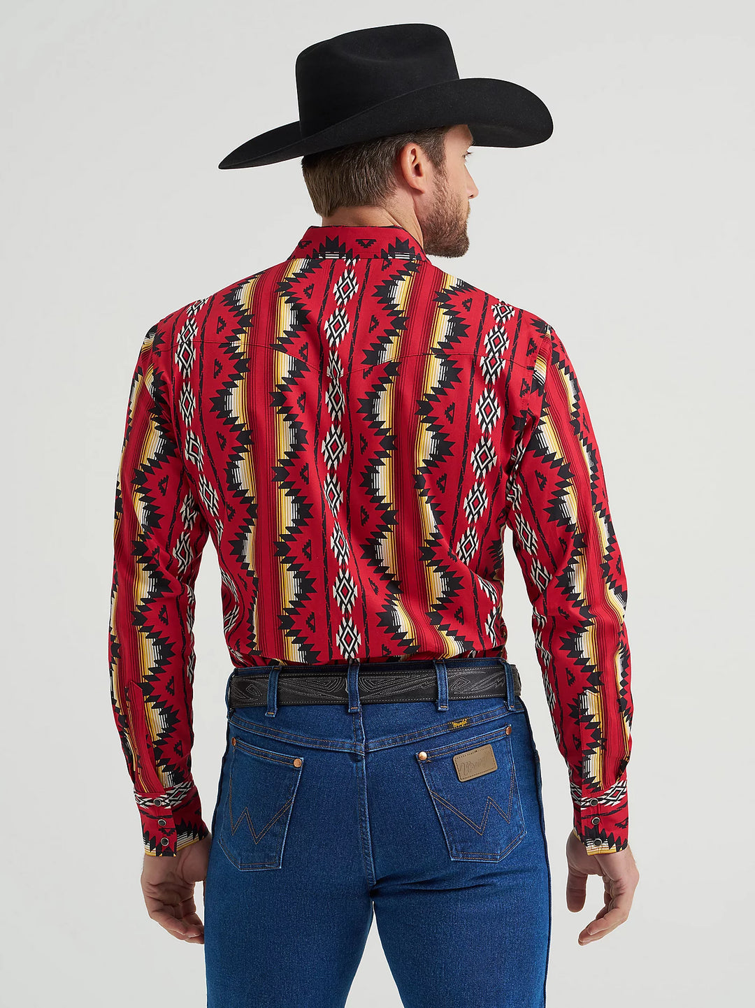 Men's Checotah® Long Sleeve Western Snap Printed Shirt - 112369430