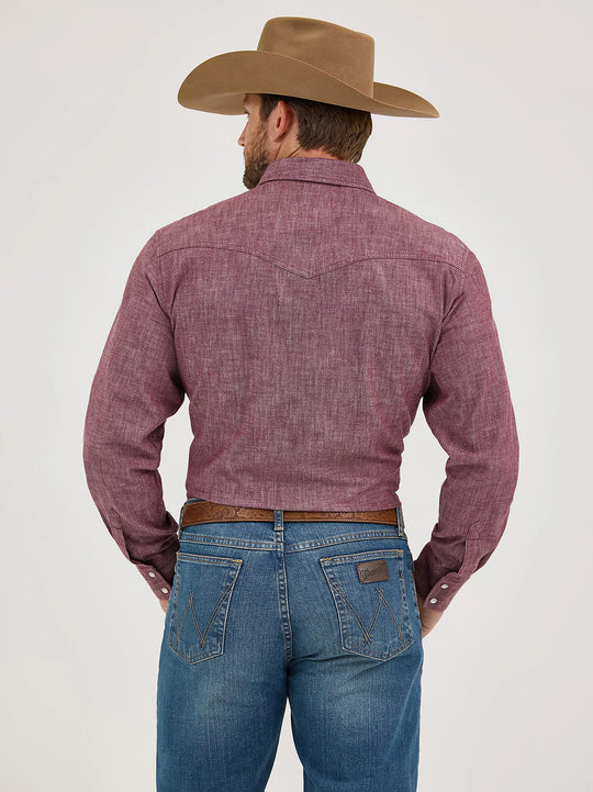Men's Wrangler Cody Johnson Two Pocket Western Snap Shirt - 112369520