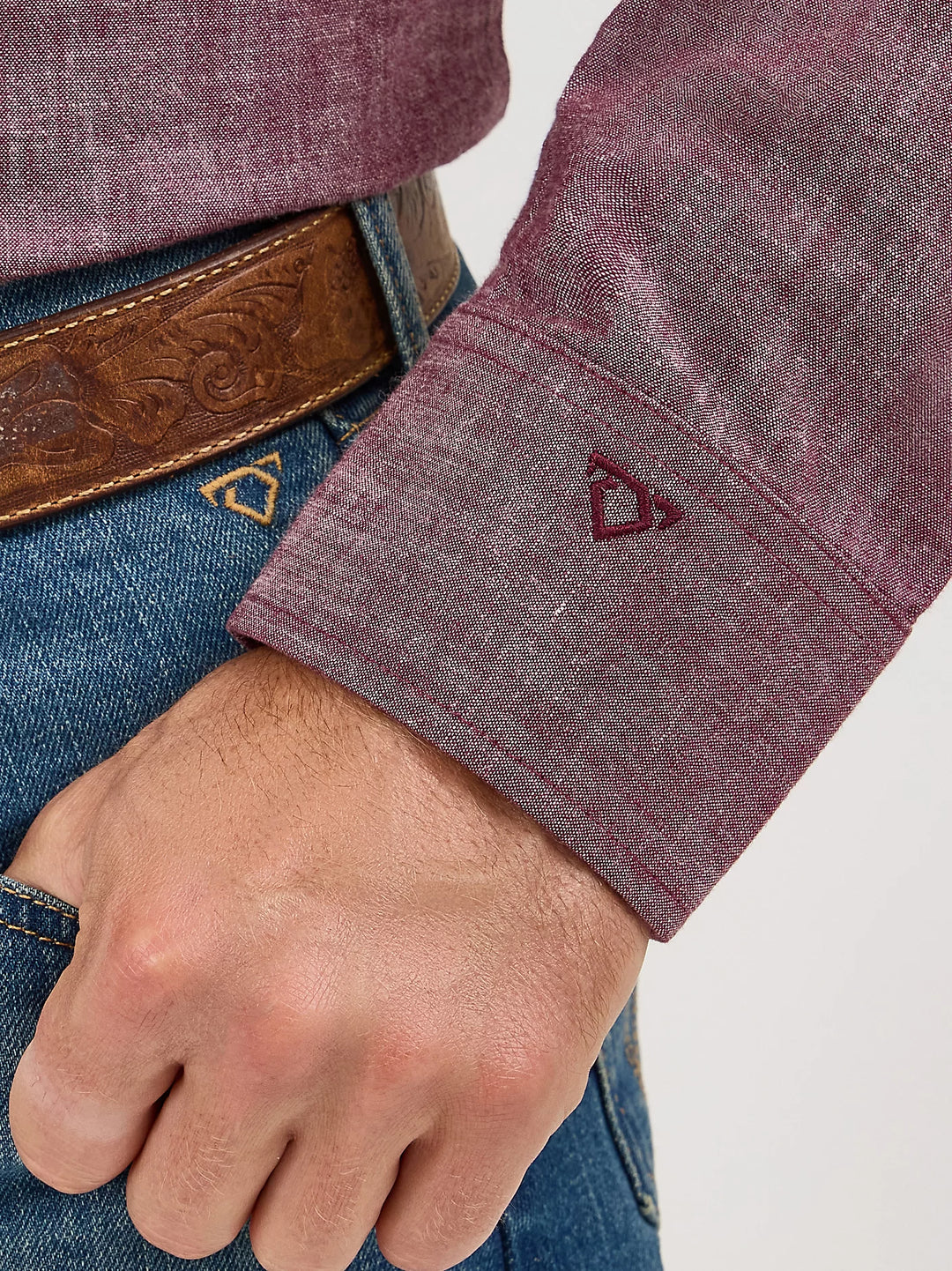 Men's Wrangler Cody Johnson Two Pocket Western Snap Shirt - 112369520