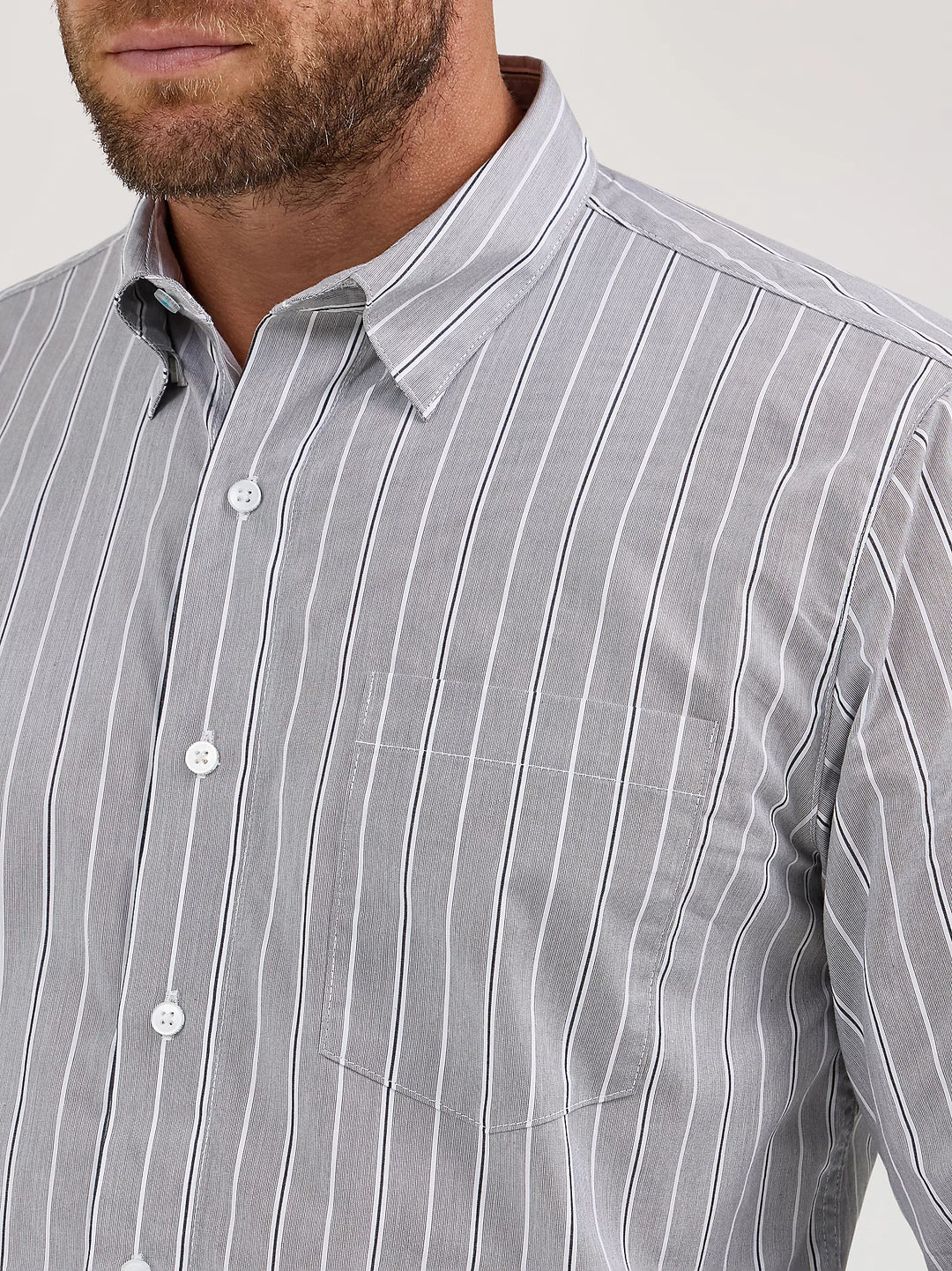 Men's Wrangler Cody Johnson One Pocket Button Down Shirt - 112369538