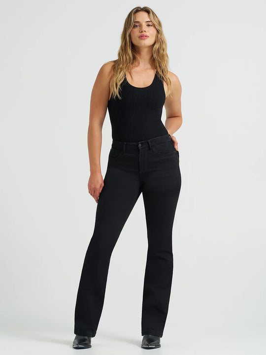 Ladies Wrangler Bespoke High Rise Bootcut Jean - 112371949