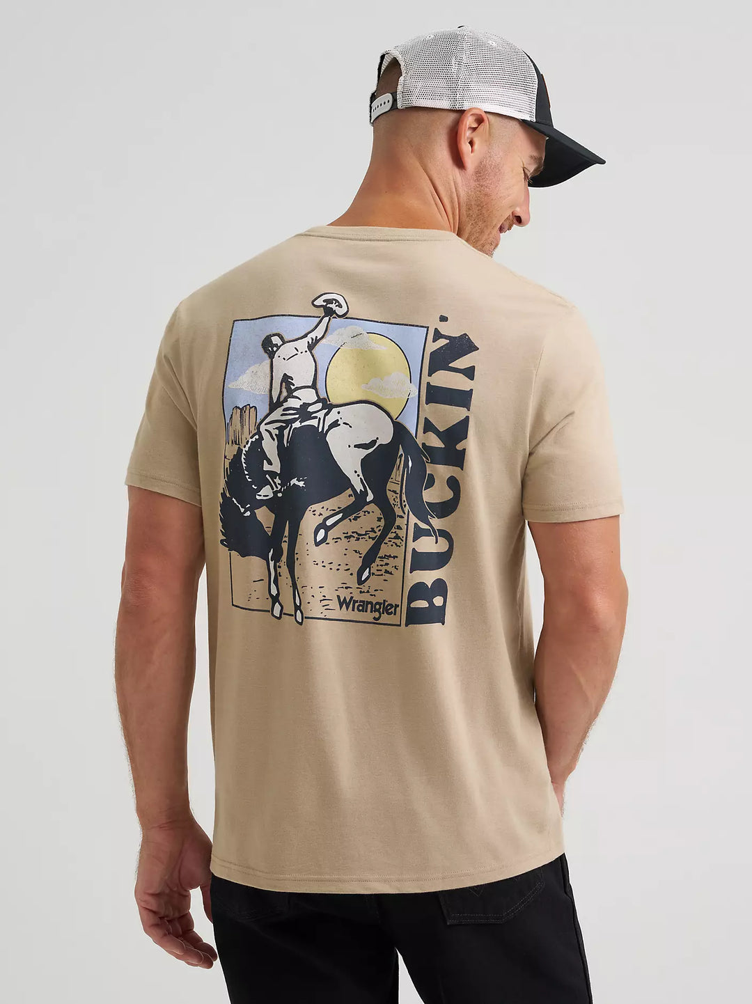 Men's Wrangler Buckin' Back Graphic T-Shirt - 112372847