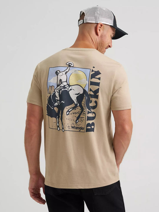 Men's Wrangler Buckin' Back Graphic T-Shirt - 112372847