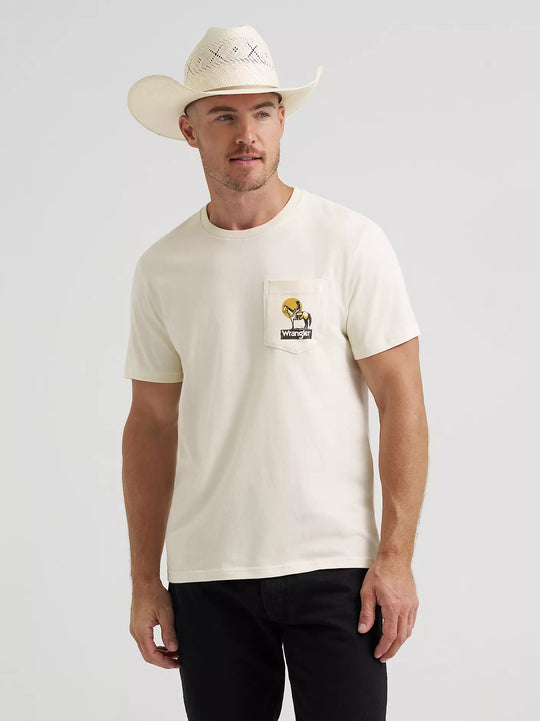 Men's Wrangler Silent Rider Back Graphic T-Shirt - 112372856