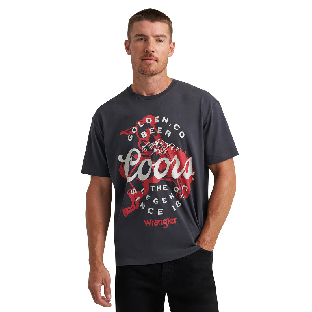 Men's Wrangler X Coors Banquet Not my First Rodeo T-Shirt - 112373833