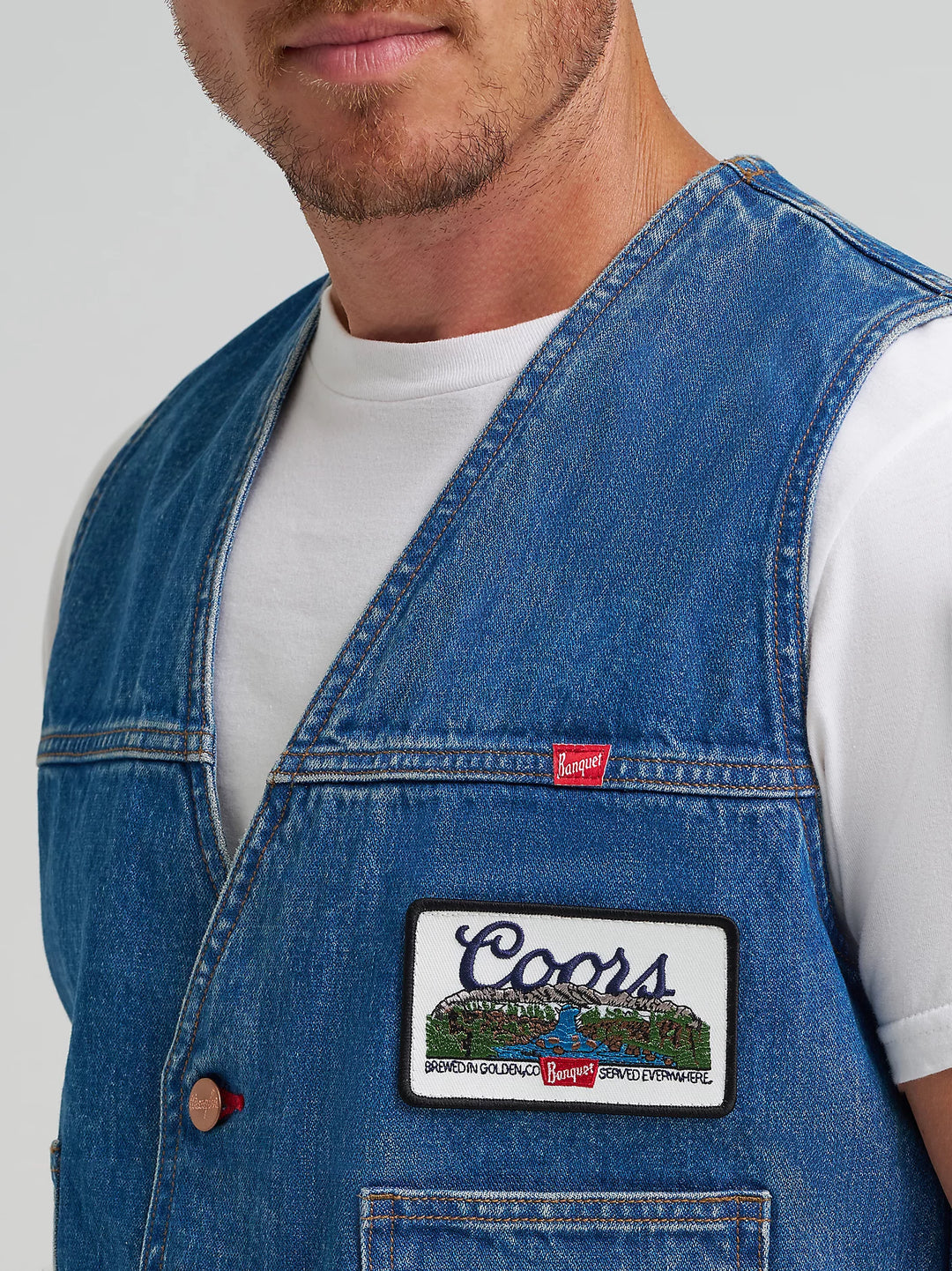 Wrangler x Coors Denim Vest - 112373840