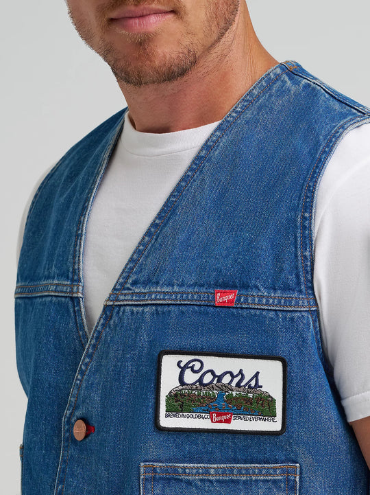 Wrangler x Coors Denim Vest - 112373840