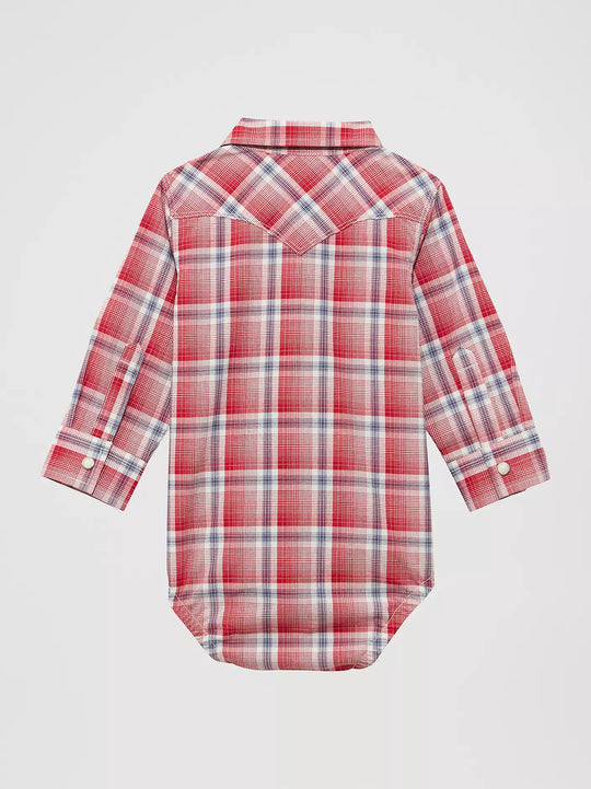 Baby Boy Wrangler Long Sleeve Western Snap Bodysuit - 112374325