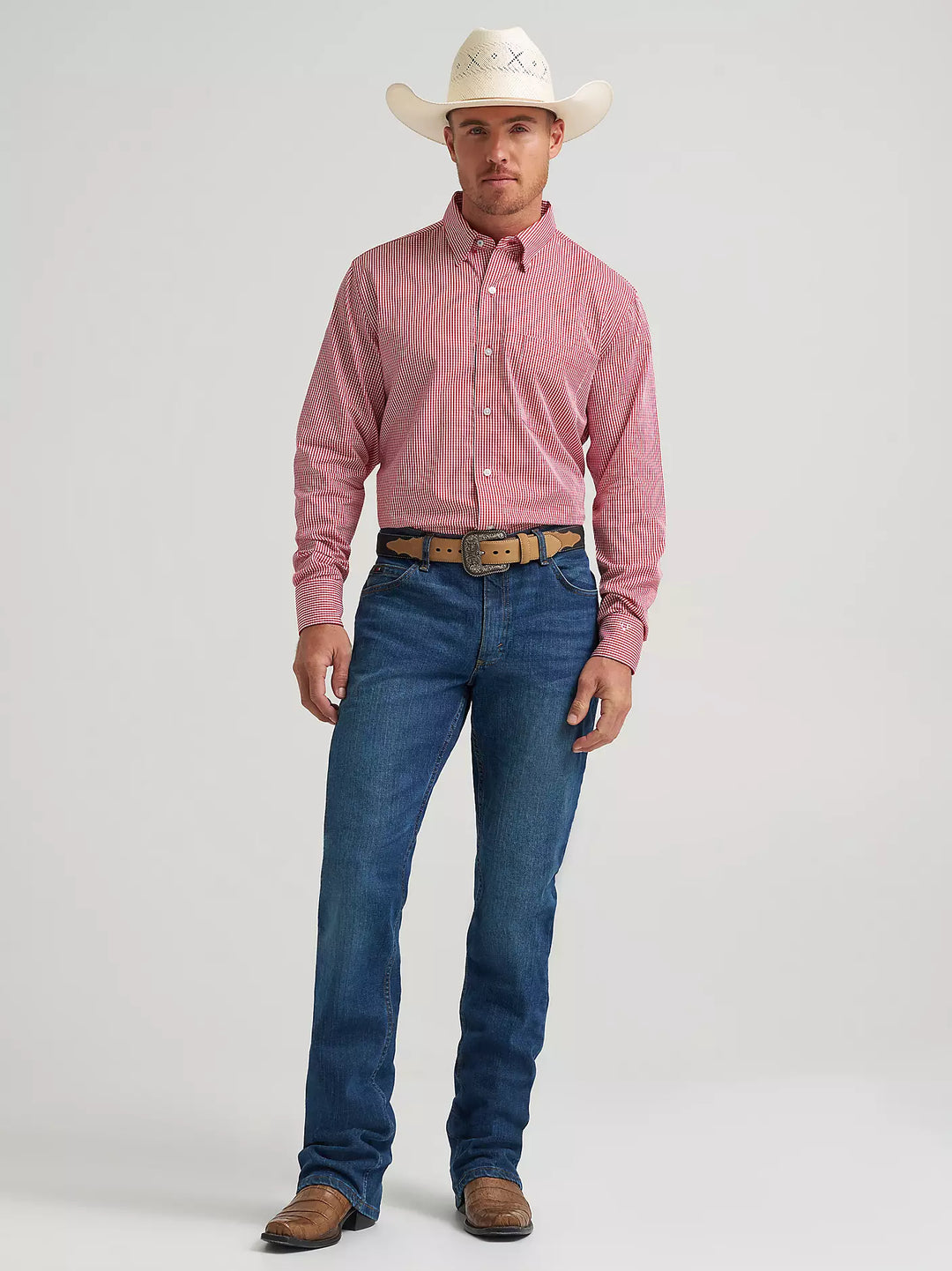 Men's Wrangler Cody Johnson One Pocket Button Down Shirt - 112374463