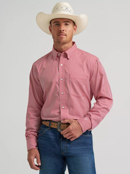 Men's Wrangler Cody Johnson One Pocket Button Down Shirt - 112374463