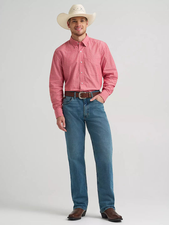 Men's Wrangler Cody Johnson One Pocket Button Down Shirt - 112374464