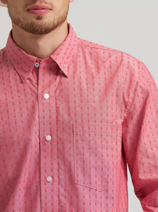 Men's Wrangler Cody Johnson One Pocket Button Down Shirt - 112374464