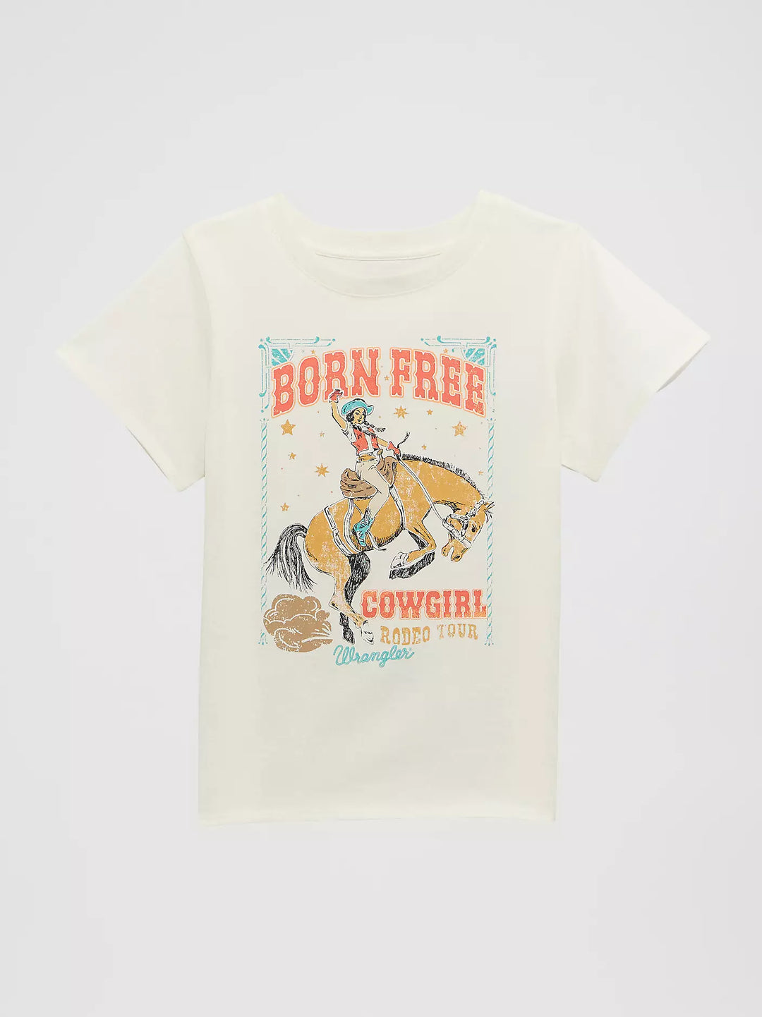 Girl's Wrangler Western Graphic Tee - 112374701