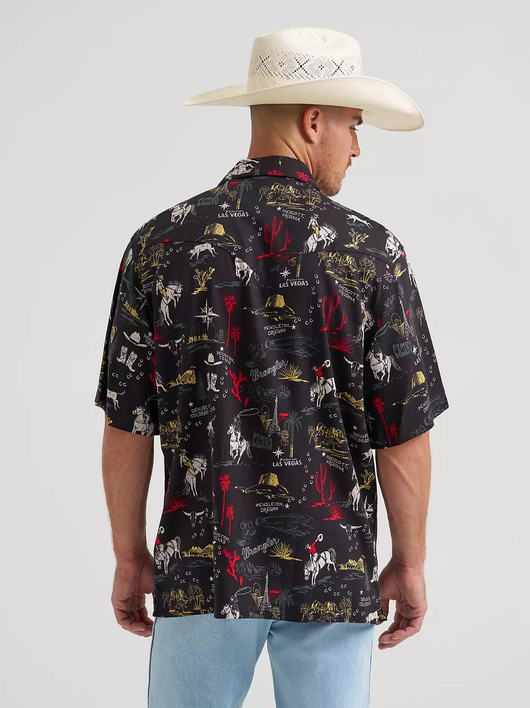 Men's Wrangler Coconut Cowboy Camp Shirt - 11237