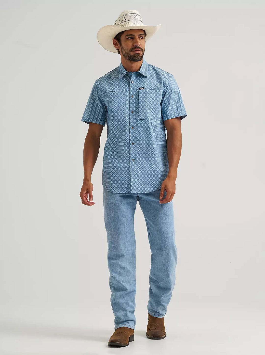 Men's Wrangler All Terrain Gear Men's Hike Shirt - 112375142