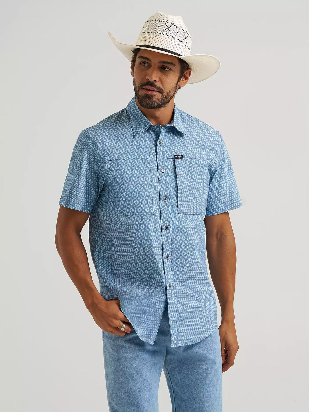 Men's Wrangler All Terrain Gear Men's Hike Shirt - 112375142