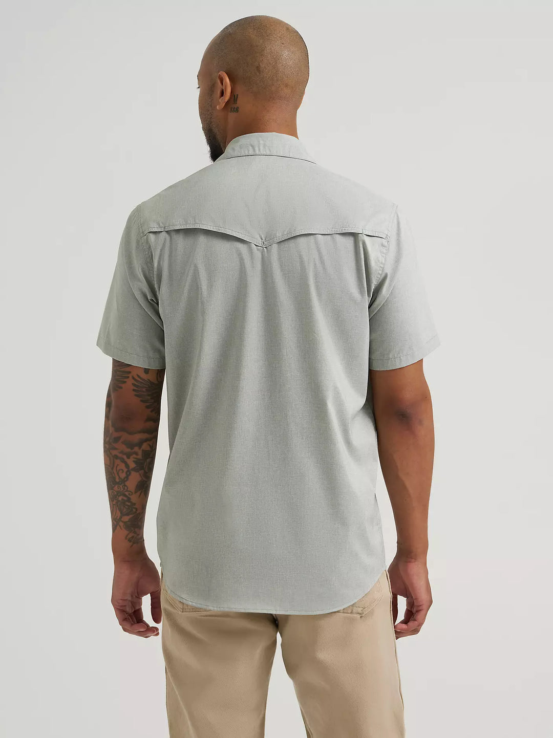 Men's Wrangler All Terrain Gear Drover Short Sleeve Utility Shirt - 112375153