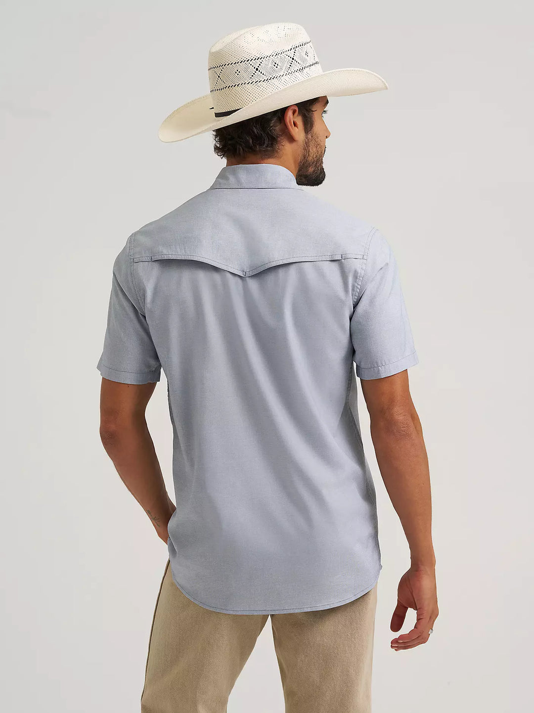 Men's Wrangler All Terrain Gear Drover Short Sleeve Utility Shirt - 112375154