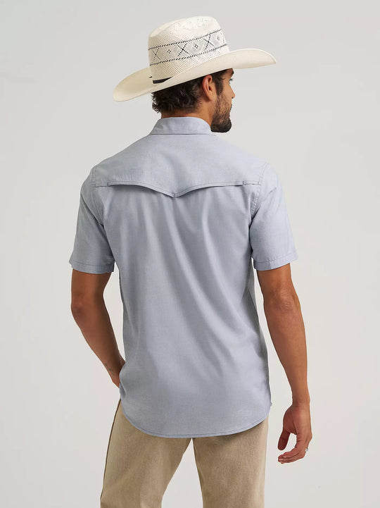 Men's Wrangler All Terrain Gear Drover Short Sleeve Utility Shirt - 112375154