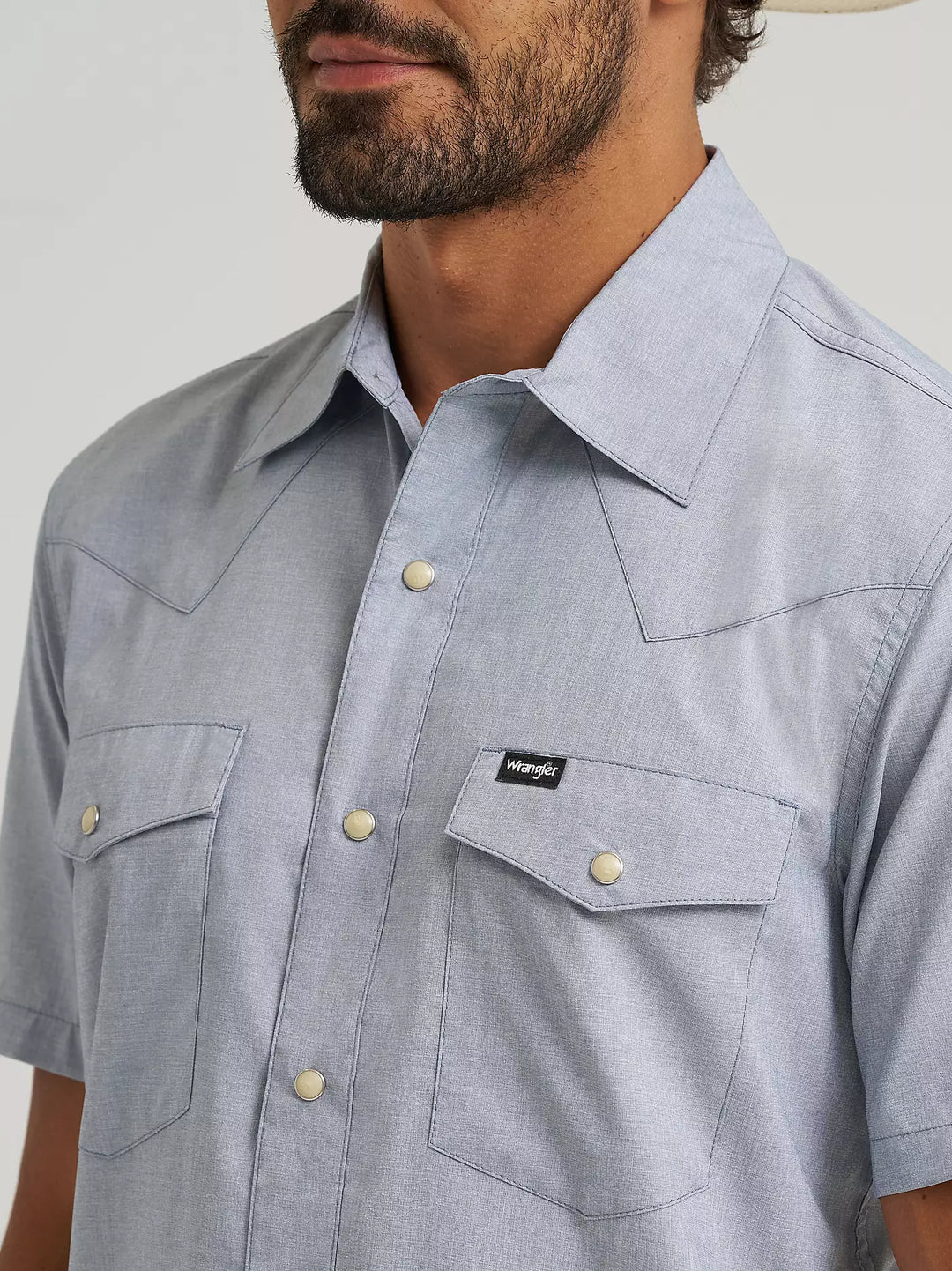 Men's Wrangler All Terrain Gear Drover Short Sleeve Utility Shirt - 112375154