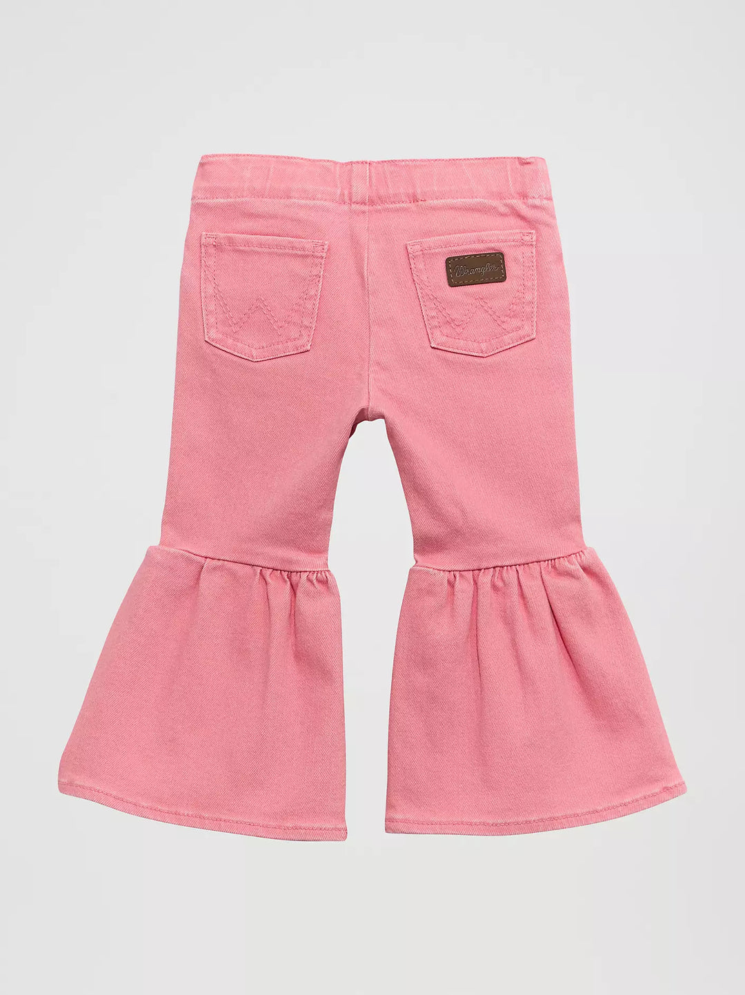Little Girl's Wrangler Vibrant Ruffle Leg Flare Jean - 112375233