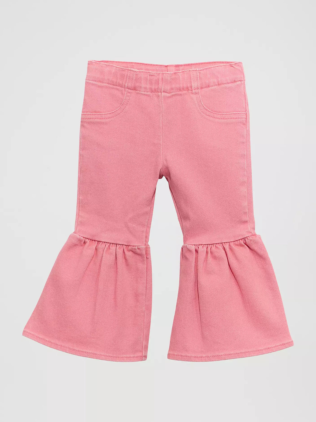 Little Girl's Wrangler Vibrant Ruffle Leg Flare Jean - 112375233