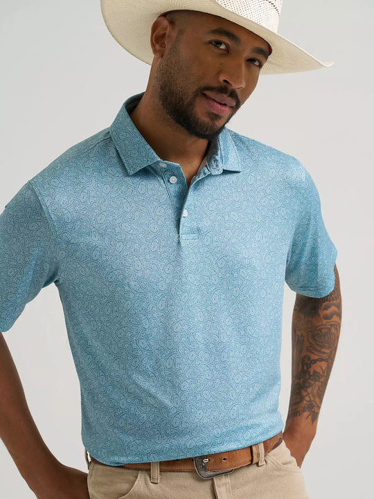 Men's Wrangler All Terrain Gear Men's Performance Polo Shirt - 112375265