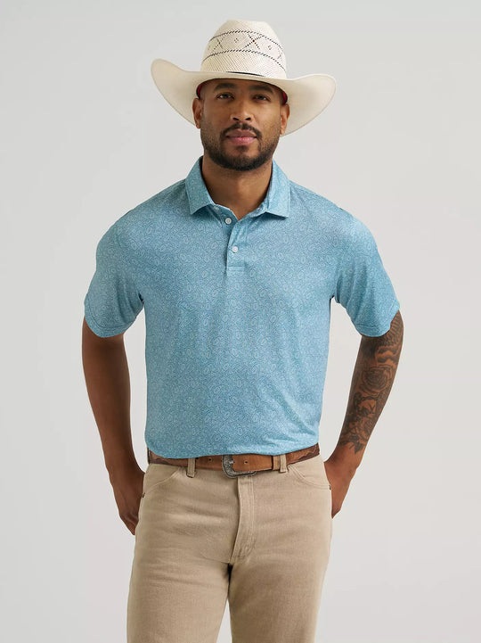 Men's Wrangler All Terrain Gear Men's Performance Polo Shirt - 112375265