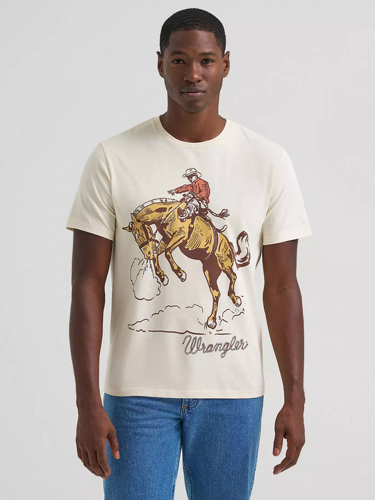 Men's Wrangler Golden Bronc Dual Graphic T-Shirt - 112375759
