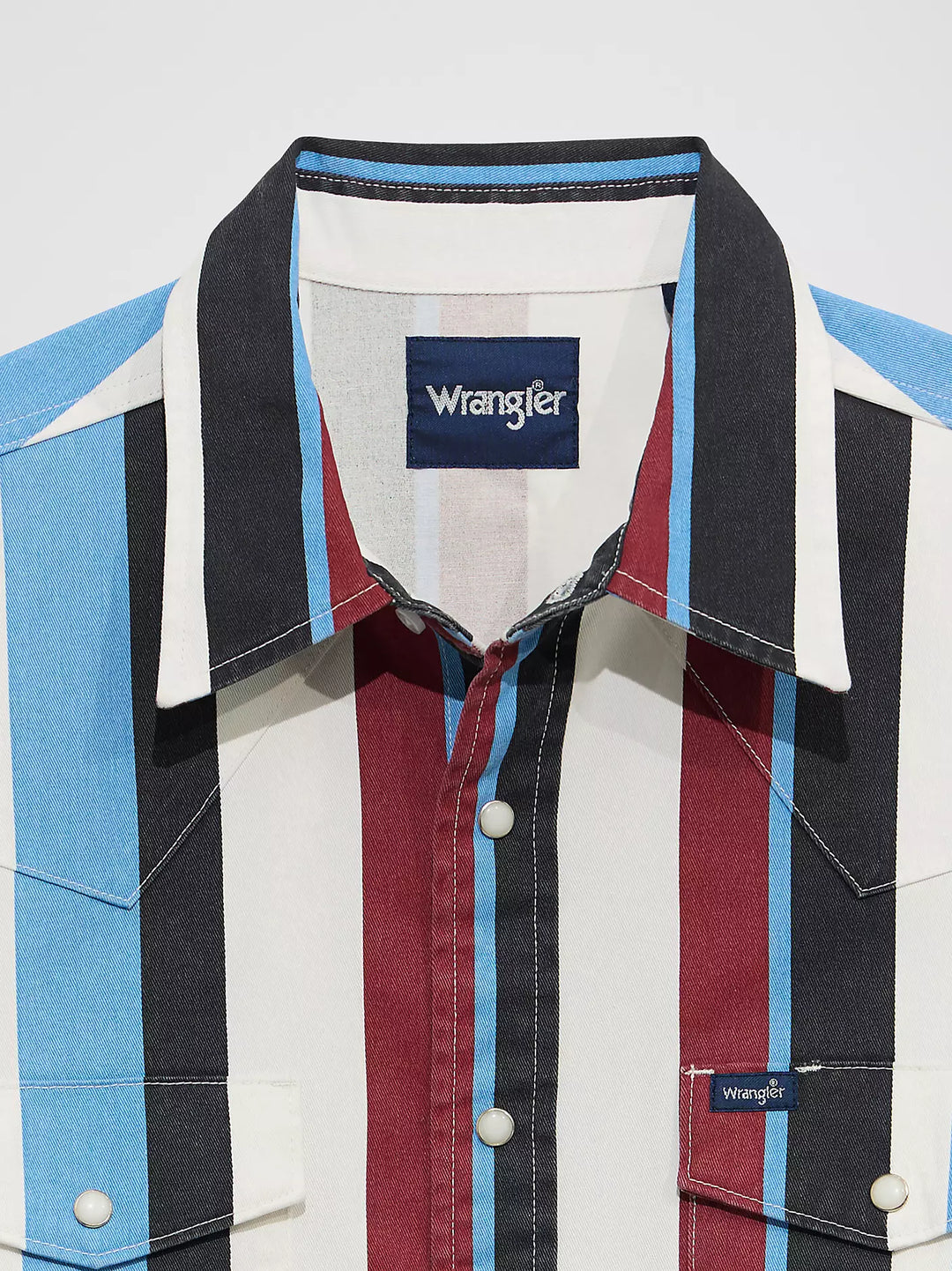 Boy's Wrangler Brushpopper Western Snap Shirt - 112375804