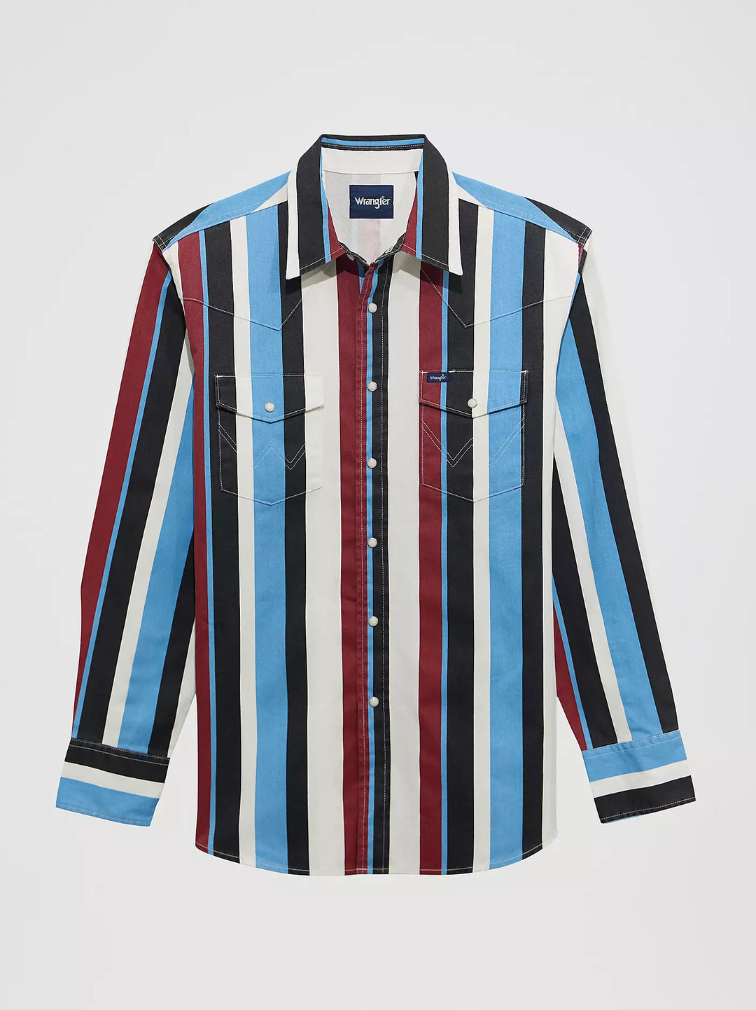 Boy's Wrangler Brushpopper Western Snap Shirt - 112375804