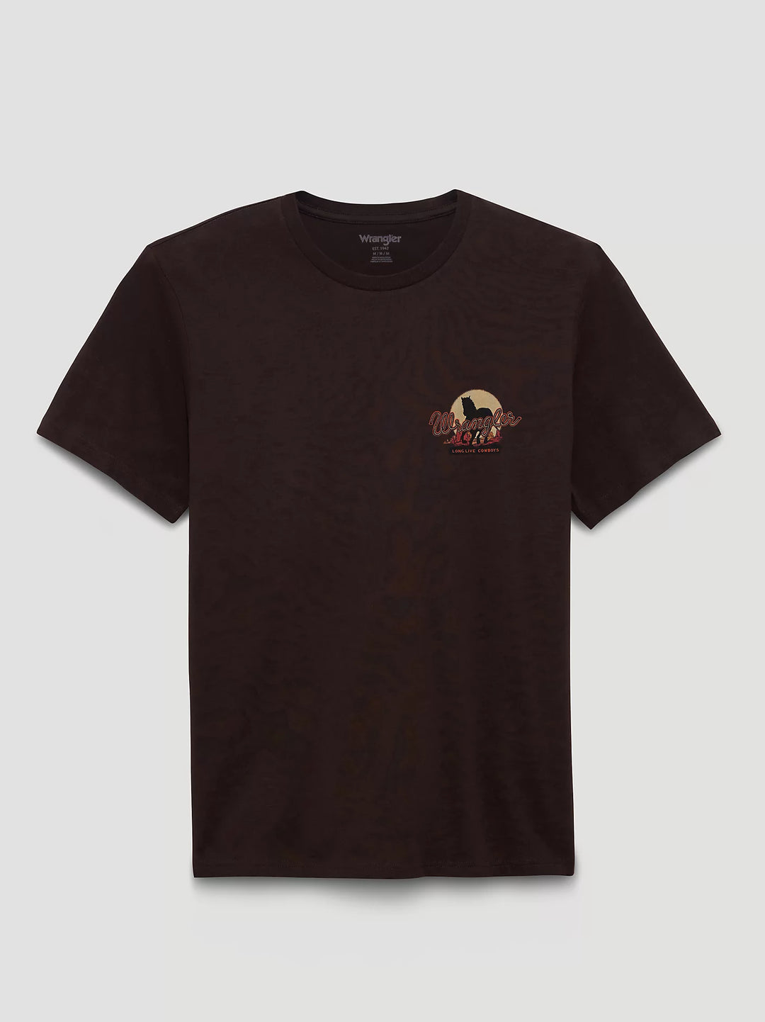 Men's Wrangler Cowboy At Sunset Graphic T-Shirt - 112375842