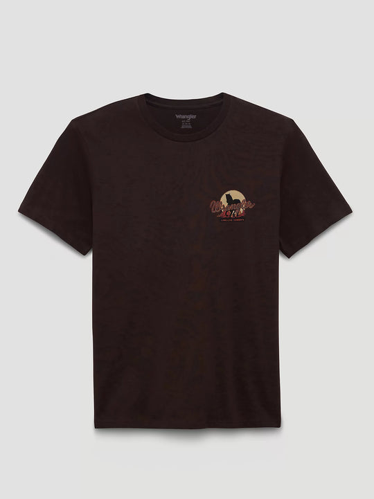 Men's Wrangler Cowboy At Sunset Graphic T-Shirt - 112375842