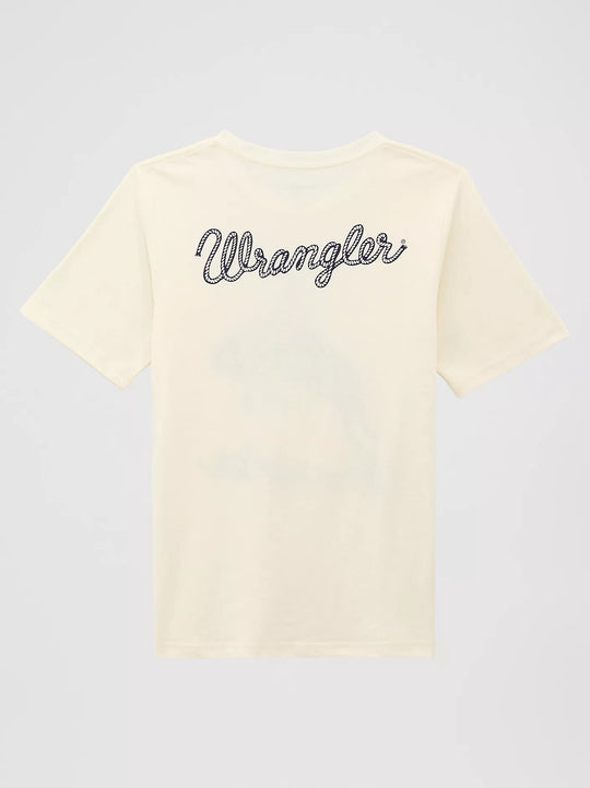 Boy's Wrangler Bronc Rider Dual Graphic T-Shirt - 112375845