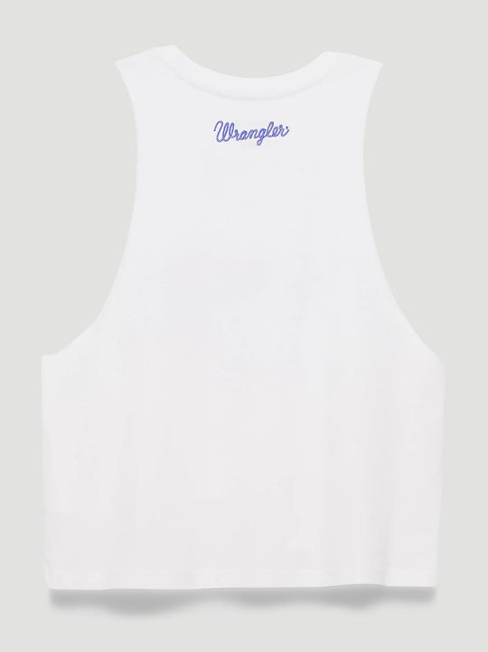 Ladies Wrangler Happy Birthday America Graphic Festival Tank - 112375868
