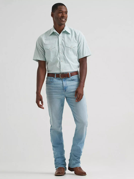 Men's Wrangler 20X® Competition Advanced Comfort Short Sleeve Western Snap Shirt - 112378708