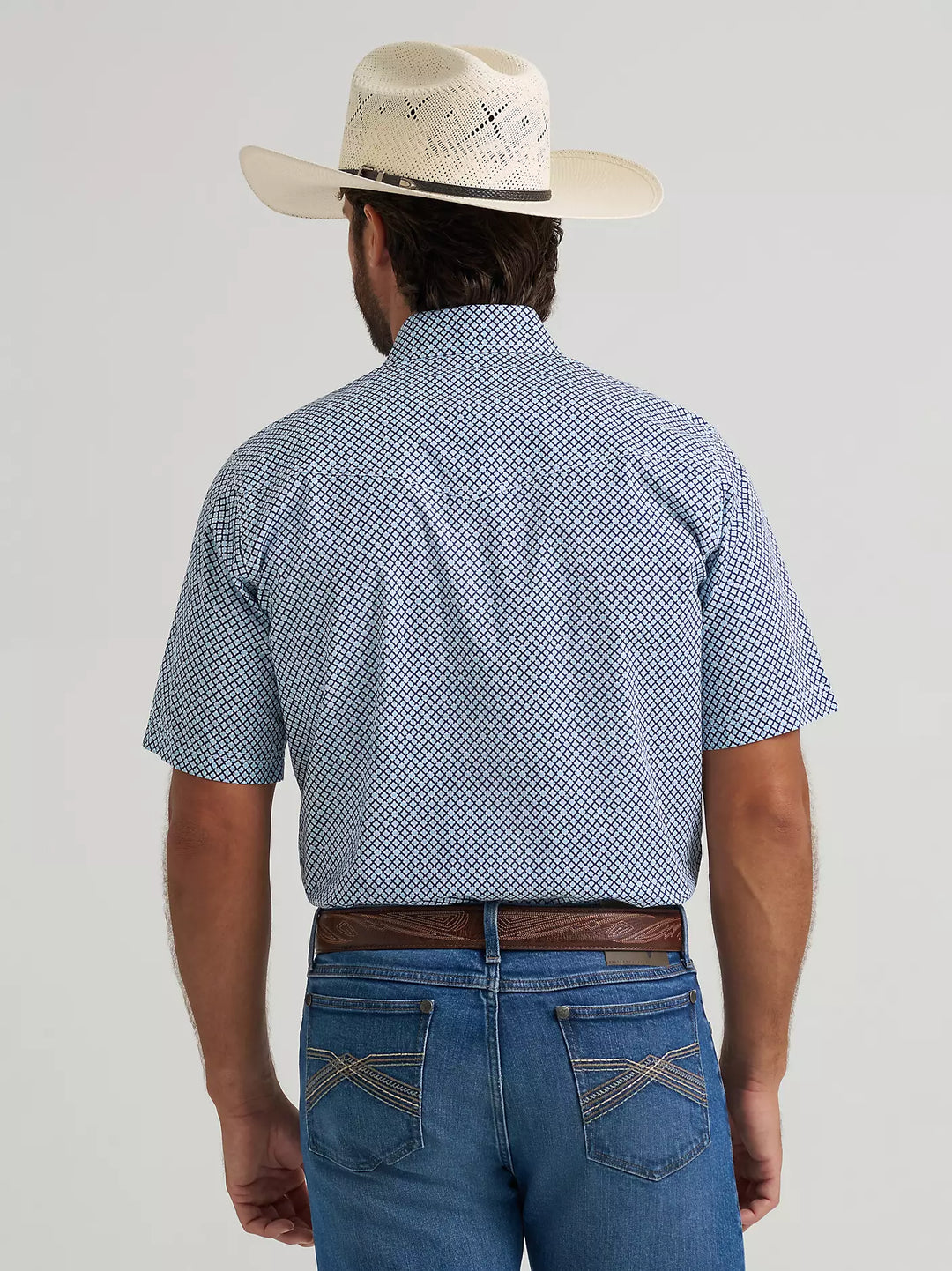 Men's Wrangler 20X® Competition Advanced Comfort Short Sleeve Western Snap Shirt - 112378713