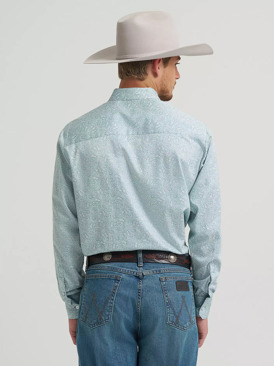 Men's Wrangler Cody Johnson One Pocket Button Down Shirt - 112378970