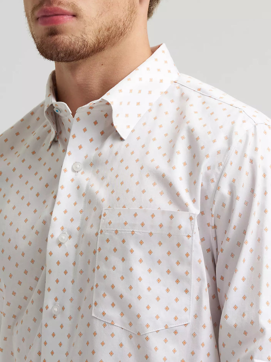Men's Wrangler Cody Johnson One Pocket Button Down Shirt - 112378972
